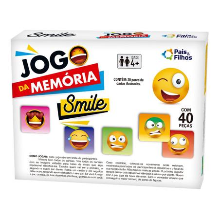 Kit digital Jogo da Memória (emoticons) - Kit Vamos Brincar