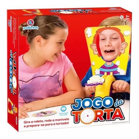 Jogo da Torta na Cara Máquina de Entretenimento - Polibrinq - Outros Jogos  - Magazine Luiza