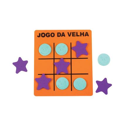 Jogo Da Velha E.V.A 11 Peças Jogo de Tabuleiro - Mingone - Jogo da Velha -  Magazine Luiza