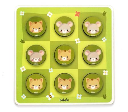 Jogo Da Velha Entre Gato E Rato, Babebi, Multicor, 6036 : :  Brinquedos e Jogos