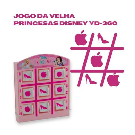 Jogo Da Velha Personagem Disney Ou Marvel Etitoys -Tabuleiro - Jogo da Velha  - Magazine Luiza
