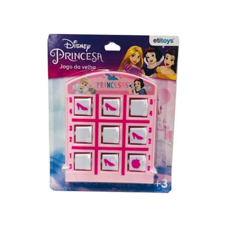 Princesas Disney jogo da velha