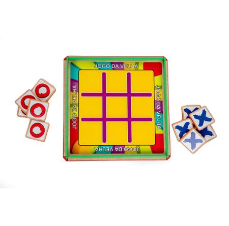 Jogo Da Velha Com Tabuleiro 10 Peças Funny Play Ball 10X10Cm - Cim-toys -  Jogo da Velha - Magazine Luiza