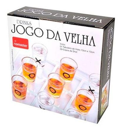 Jogo da Velha c/ Copos de Drink 10 Pçs Redstar Sport Rocie em Promoção na  Americanas