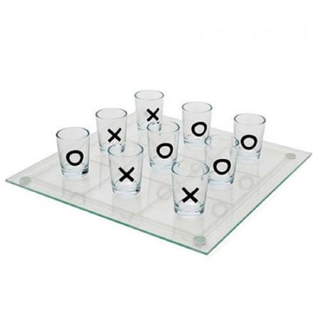 Jogo da Velha com Copos de Tequila Shot - Gorila Clube