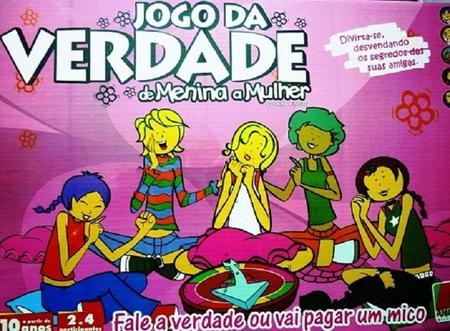 Jogo da Verdade - de Menina À Mulher - de Tabuleiro da Marca Algazarra  Brinquedos | Jogo de Tabuleiro Algazarra Usado 39300444 | enjoei