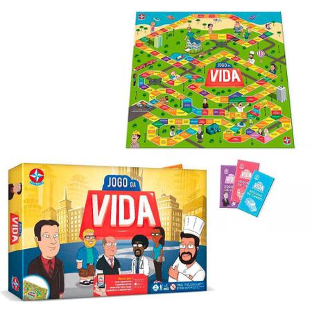 Jogo Da Vida - Estrela 1201602900041 - Outros Jogos - Magazine Luiza