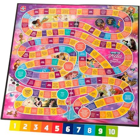 Jogo da Vida Princesas Disney - Estrela - Outros Jogos - Magazine Luiza