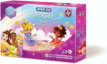 Jogo Da Vida Disney Princesa Tabuleiro Estrela - Jogos de