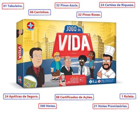 Jogo da Vida Estrela Original Com App Celular Android e IOS - 7