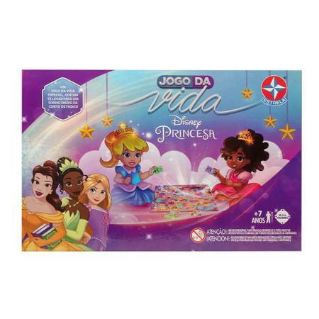 Jogo da Vida Princesas Disney - Estrela - Outros Jogos - Magazine