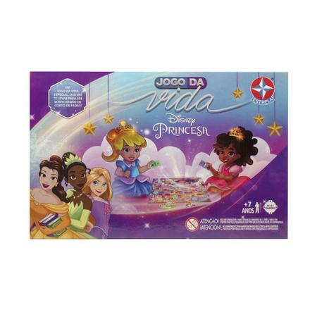 Jogo da Vida Princesas Disney - Estrela - Outros Jogos - Magazine Luiza