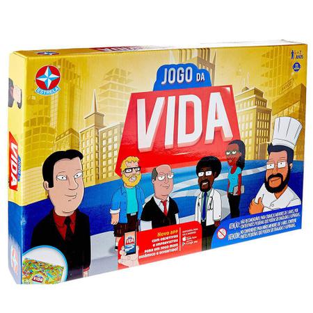 Jogo de Tabuleiro Jogo da Vida - Estrela - Jogos de Tabuleiro - Magazine  Luiza