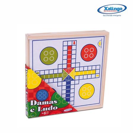 Kit Jogos para Viagem Classicos 22 cm Dama Ludo Xadrez ETC. - ART