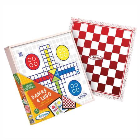 Kit Jogos para Viagem Classicos 22 cm Dama Ludo Xadrez ETC. - ART