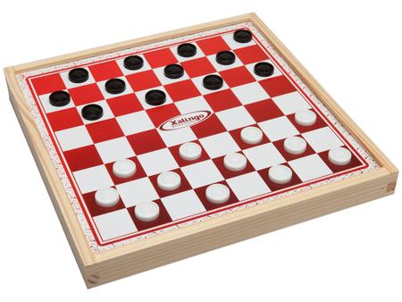 Jogo De Damas e Ludo - 60210 - Xalingo - Real Brinquedos