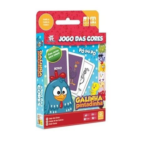 Jogo Das Cores Galinha Pintadinha Copag