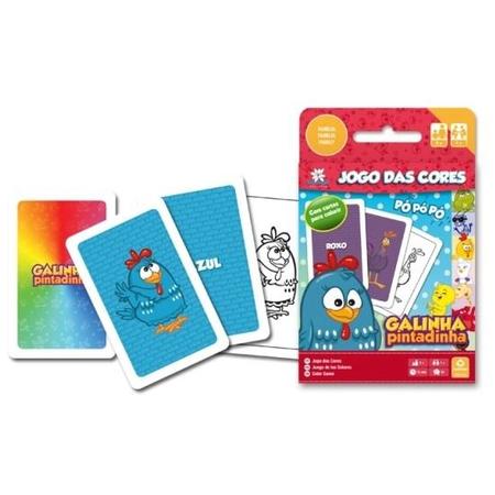 Jogo Das Cores Galinha Pintadinha Copag