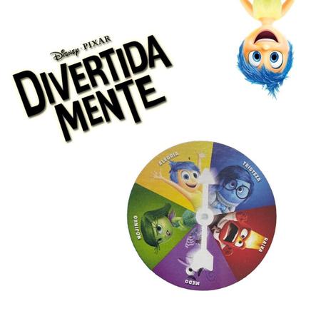 Imagem de Jogo Das Emoções Divertidamente Disney Pixar 18 Cartas