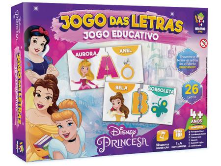 Princesas Disney, Educativo, Descobrindo as Vogais - Mimo Play - Mimo Toys