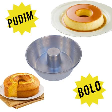 Jogo de Assadeiras Formas De Bolo, Pudim e Torta 7 Peças Aluminio - Lima  Formas - Forma / Assadeira de Bolo - Magazine Luiza