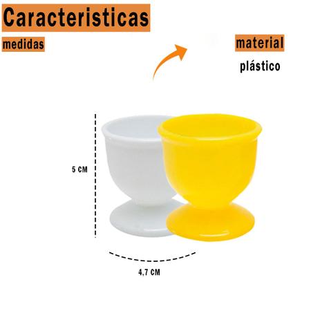 Jogo de 4 Copos de Servir Ovos Quentes Cozidos Poché Utensílio de Mesa Bar  Cozinha ck4609 - Jogo Porta Ovos Cozidos - Clink - Cozedor de Ovo -  Magazine Luiza