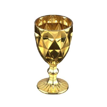 Conjunto de Taças para Bebidas de Vidro 330ml - 6 Peças Haus Diamond Empire  - Taça de Água - Magazine Luiza