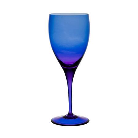 Imagem de Jogo de 6 Taças De Cristal Água 470ml Azul Escuro