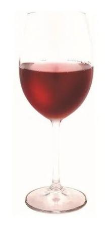 Imagem de Jogo De 6 Taças Vinho Tinto 450ml Cristal Bohemia Titanium