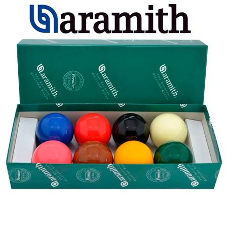 Jogo de Bolas de Sinuca - Snooker 8 Tournament Champion Aramith - 52
