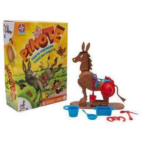 Jogo Equilibrio Pinote - Burrinho Manhoso - Original Estrela - Outros Jogos  - Magazine Luiza