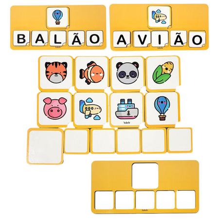 Jogo Formando Palavras  Atividades de Alfabetização - Idéias e