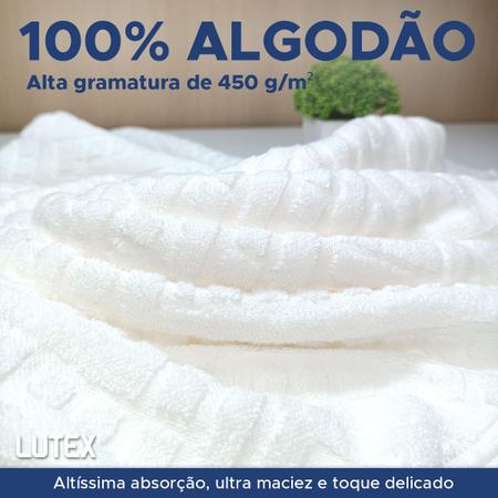 Imagem de Jogo De Banho Gigante 2 Peças Buddemeyer Olimpo Extra Soft 100% Algodão Jacquard Alta absorção Macia Grande