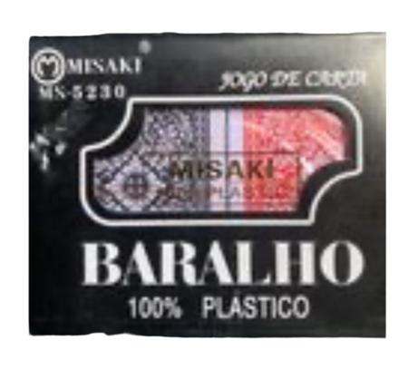 Jogo De Baralho 100% Plástico Western Br-21
