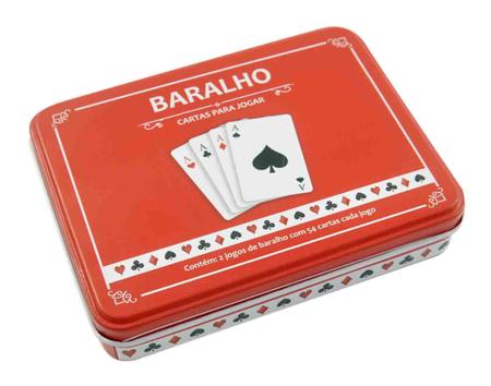 Jogo De Cartas Baralho Contem 2 Jogos De 32 Cartas Cada