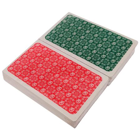 Jogo de Baralho de plastico 108 cartas Paciência Pife Cartas em