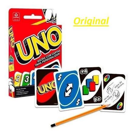 Jogo De Baralho Uno Copag Original Cartas Para Personalizar