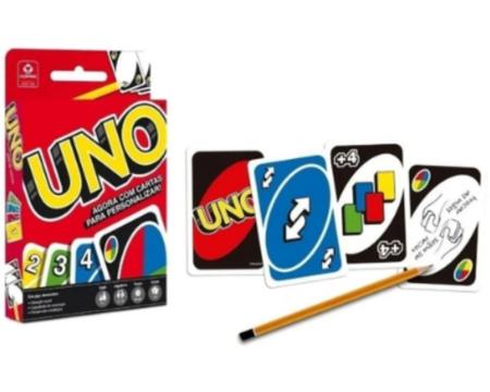 UNO Jogo de Cartas Original - Mattel - Casa do Brinquedo® Melhores