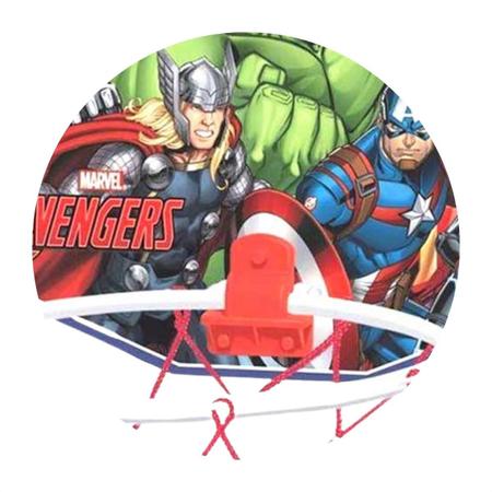 Imagem de Jogo De Basquete Vingadores Avengers Com Tabela + Aro + Bola