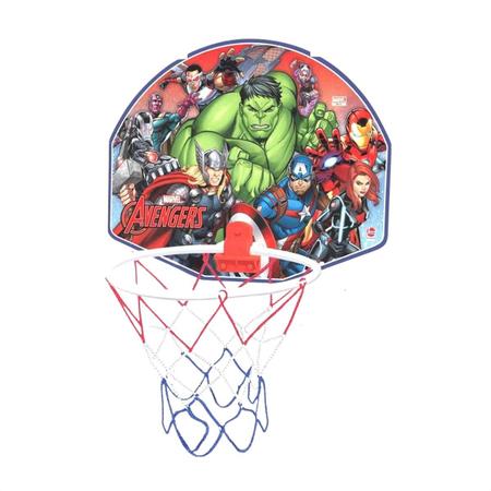 Imagem de Jogo De Basquete Vingadores Avengers Com Tabela + Aro + Bola