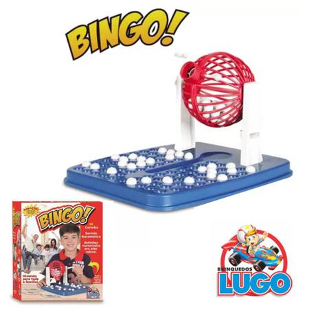 Jogo Super Bingo Globo Lugo Brinquedos - Lojas Tem