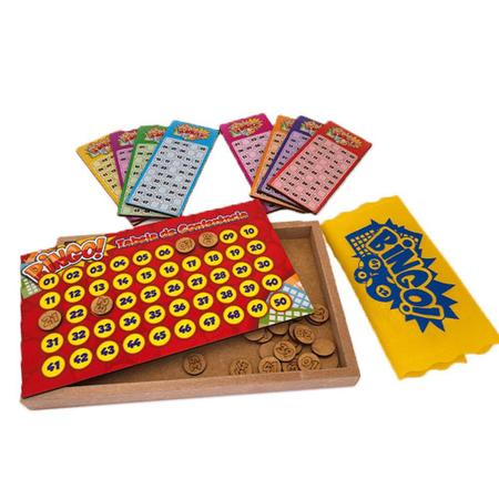 Bingo Jogo Cartelas Em Madeira Infantil Brinquedo Completo - Maninho - Jogo  Bingo Infantil - Magazine Luiza