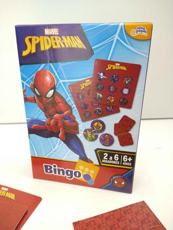 Imagem de Jogo De Bingo Homem Aranha De 2 a 6 Jogadores 8017 Toyster