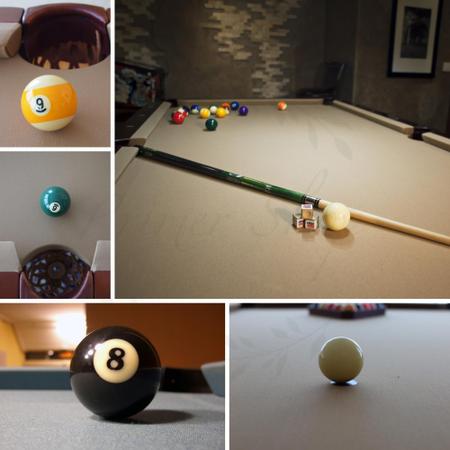 Jogo de Bola de Bilhar Sinuca de 50mm - Billiard - Bolas de Sinuca / Bilhar  - Magazine Luiza