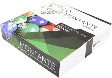 Jogo de Bolas de Sinuca Montante Infantil 38mm - Comprar Mesa de