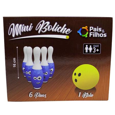 Jogo de Boliche Infantil Mini Boliche - Pais e Filhos