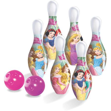Jogo De Boliche Princesas Infantil 6 Pinos Lider Brinquedos