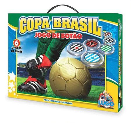 Jogo de Botões Copa do Brasil - 2 times por caixa - Baruk Batuk