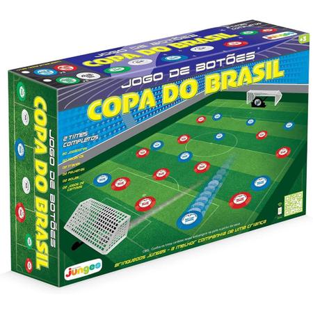 Jogo de Botões Copa do Brasil - 2 times por caixa - Baruk Batuk