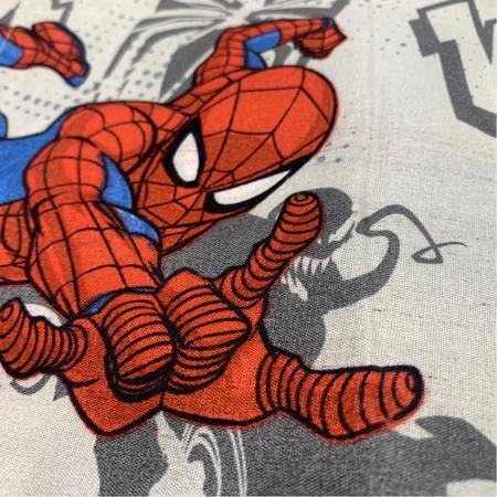 Jogo de Cama 2pç Microfibra Homem Aranha Spider Man Solteiro